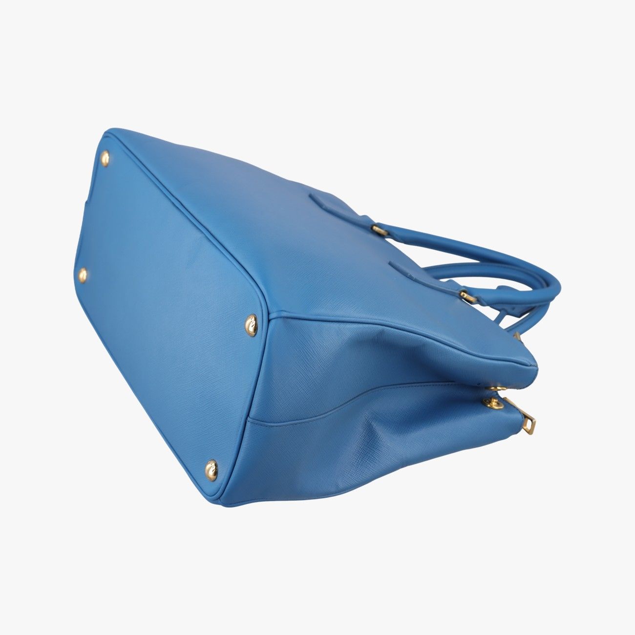 Prada Galleria Blue Saffiano Leather — view 6