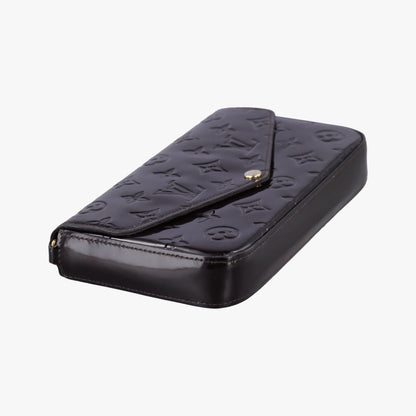 Louis Vuitton Pochette Felicie Amarante Vernis — view 5