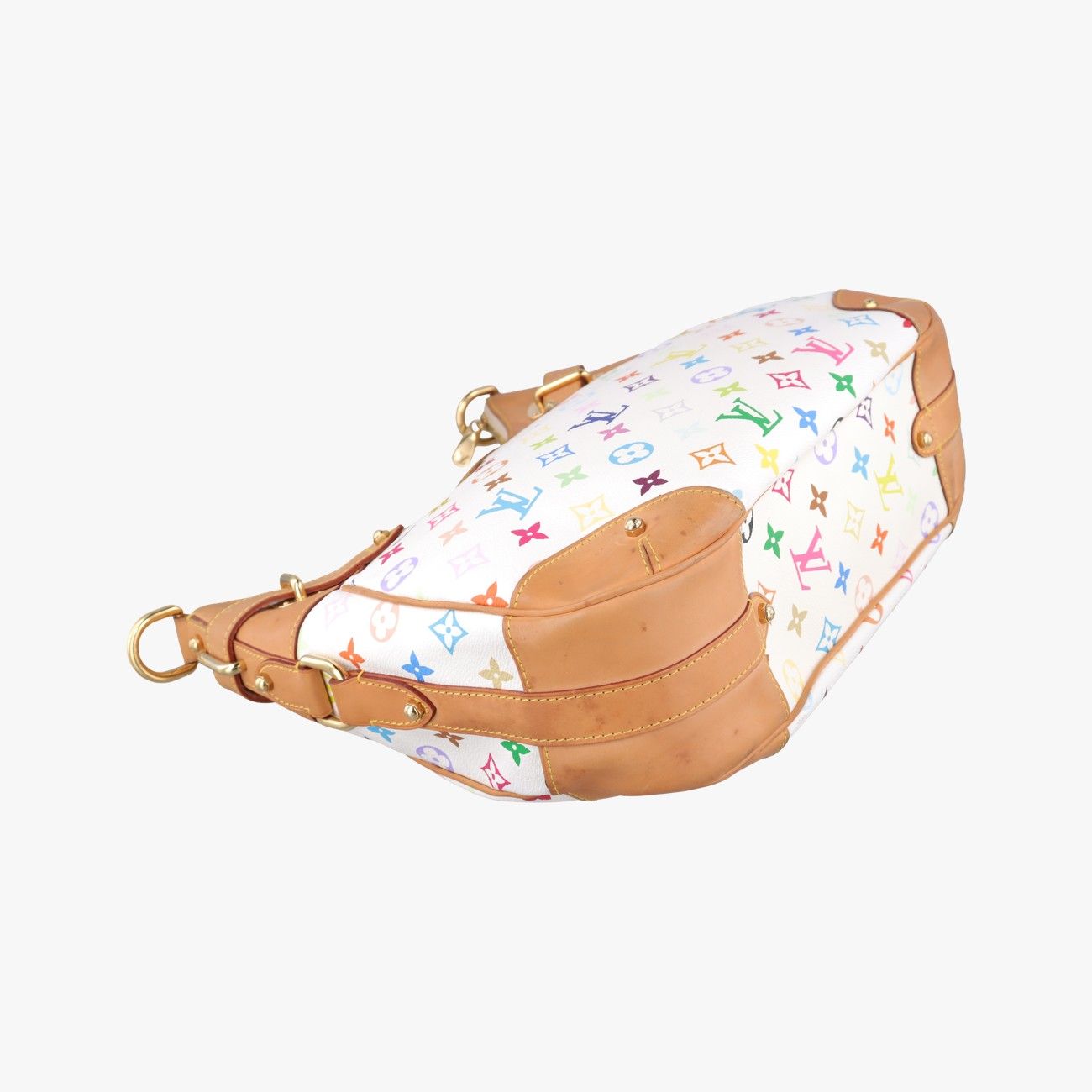 Louis Vuitton Greta Blanc Monogram Multicolor — view 7
