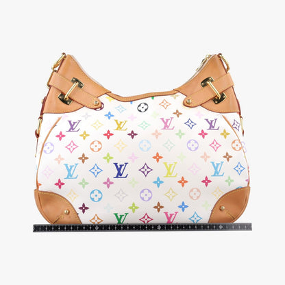 Louis Vuitton Greta Blanc Monogram Multicolor — view 2