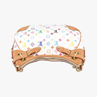 Louis Vuitton Greta Blanc Monogram Multicolor — view 8