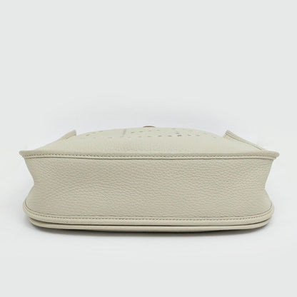 Hermes Evelyne 3 PM Beton Silver Taurillon Clemence Shoulder Bag — view 3