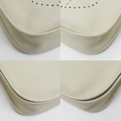 Hermes Evelyne 3 PM Beton Silver Taurillon Clemence Shoulder Bag — view 4