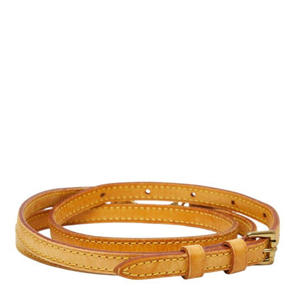 Louis Vuitton Shoulder Strap Brown Leather — view 3