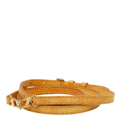 Louis Vuitton Shoulder Strap Brown Leather — view 2