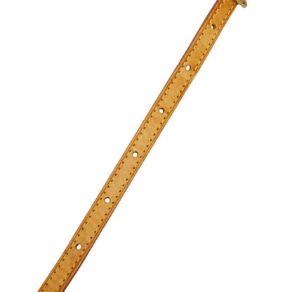 Louis Vuitton Shoulder Strap Brown Leather — view 5