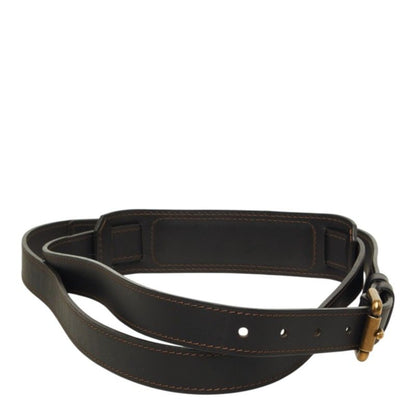 Louis Vuitton Shoulder Strap Brown Leather — view 3