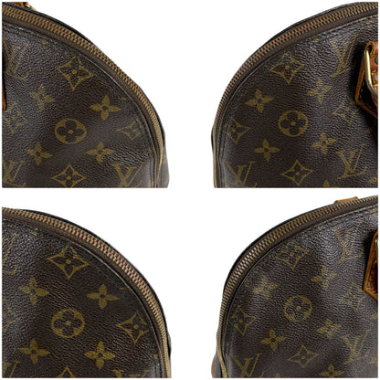Louis Vuitton Alma PM Handbag Dome Shape Monogram Pattern Brown Lambskin Top — view 5