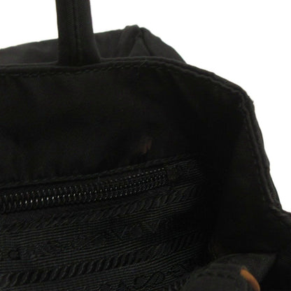 Prada Tessuto Tote Bag Nylon Participating Plate Black — view 7