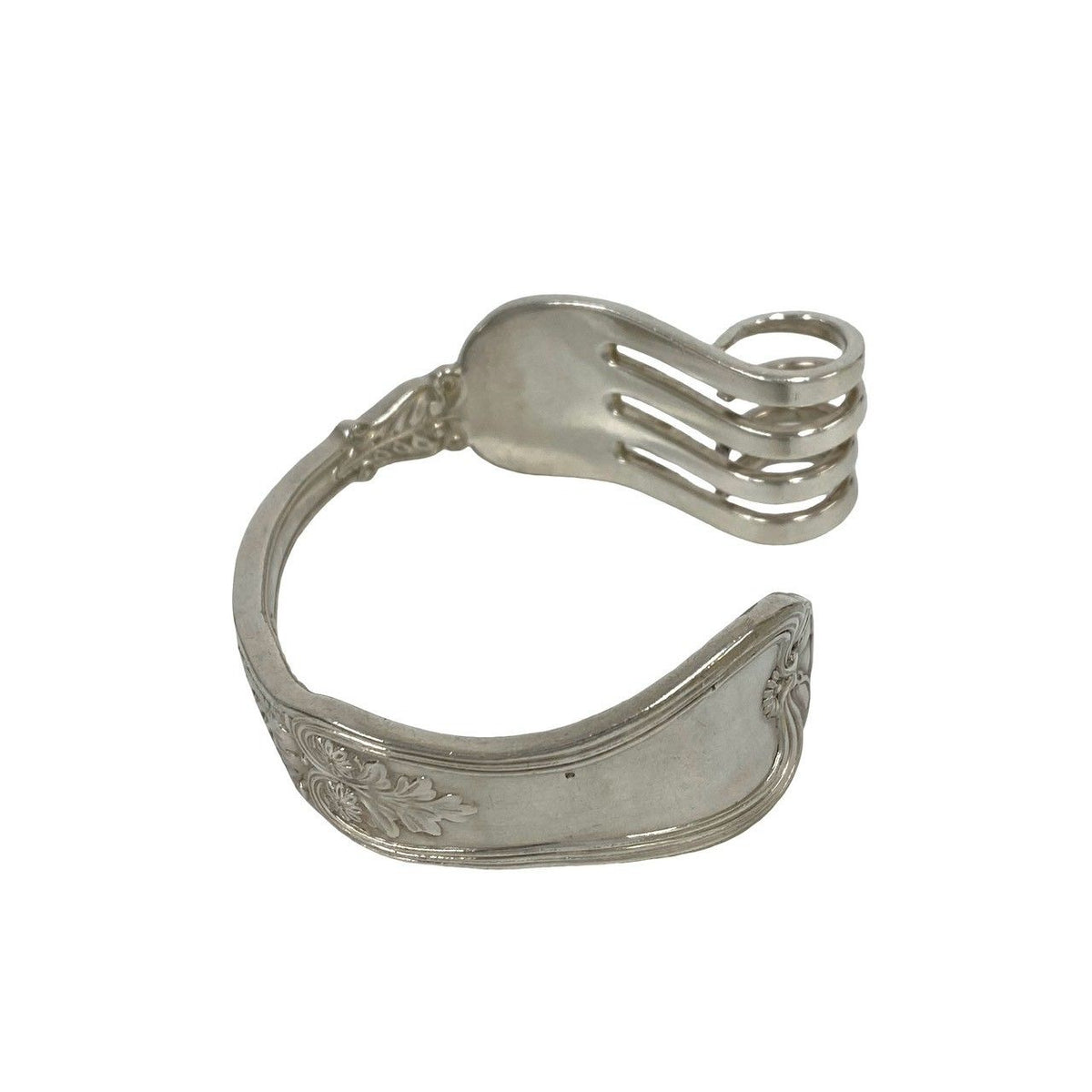 Tiffany & Co Vintage Cutlery Bangle Bracelet Silver — view 5