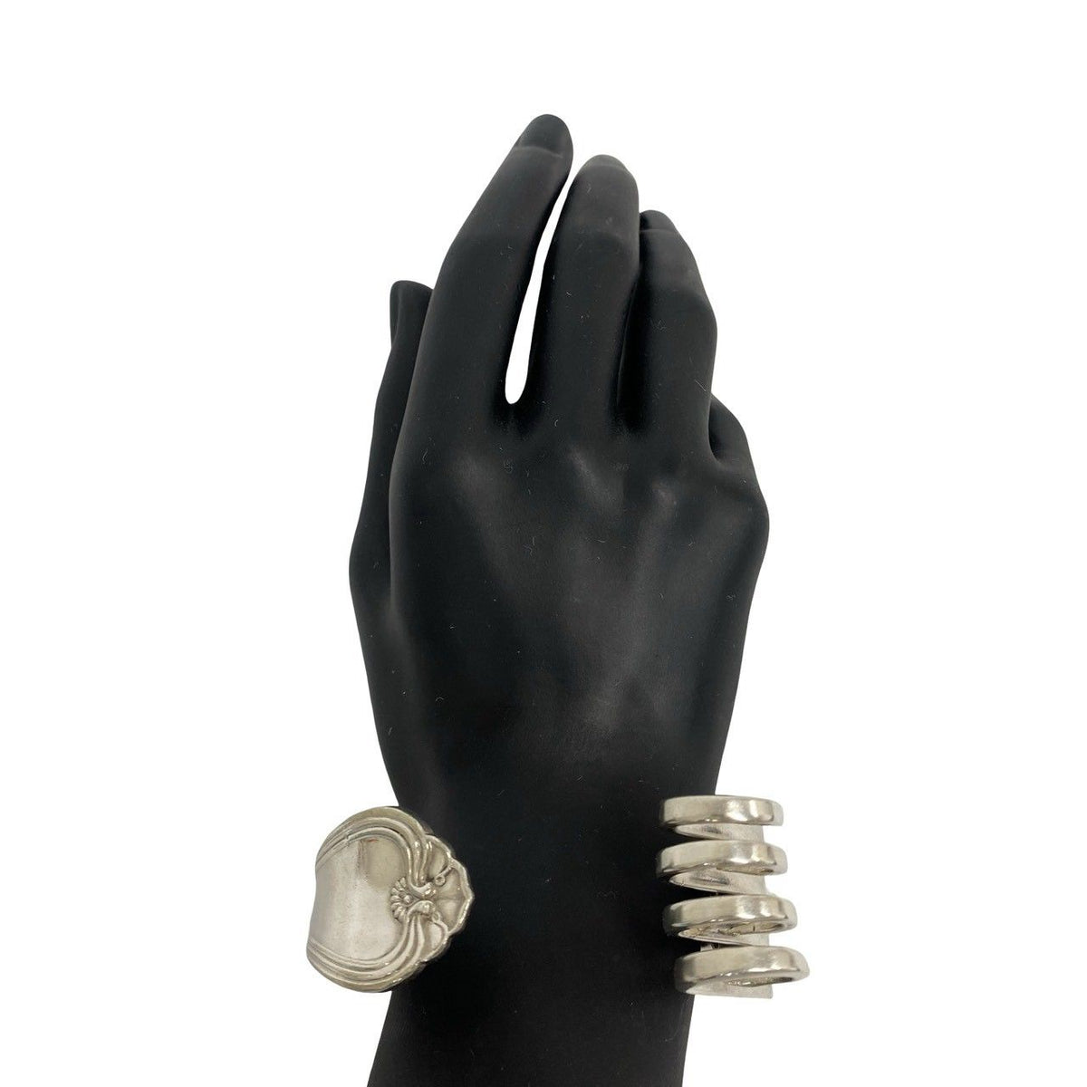 Tiffany & Co Vintage Cutlery Bangle Bracelet Silver — view 2
