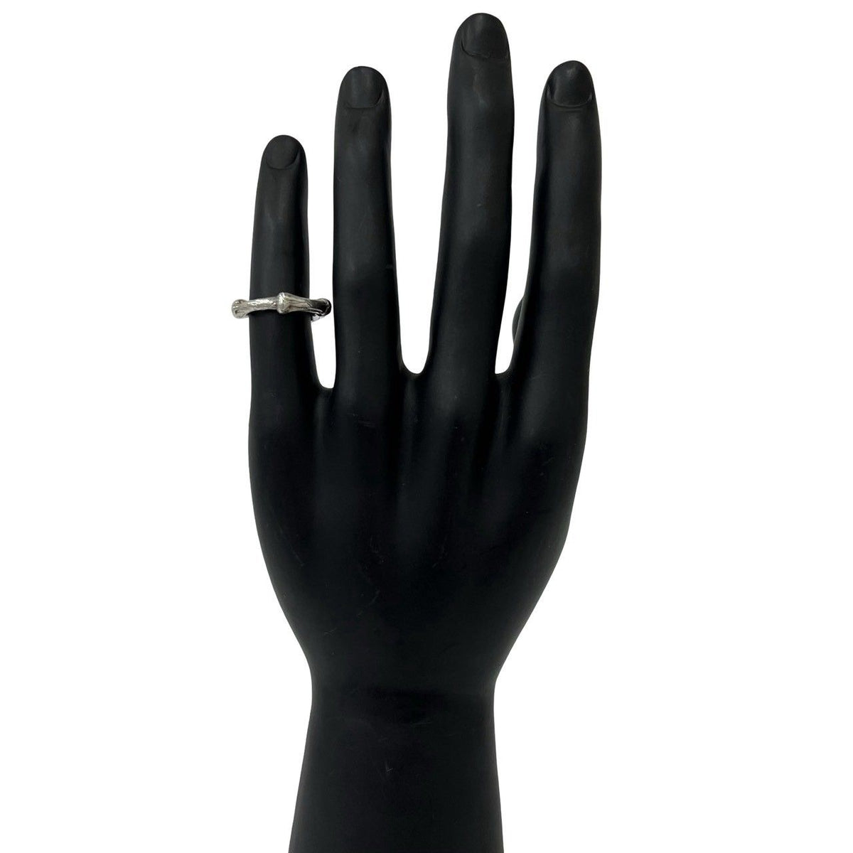 Tiffany & Co Vintage Bamboo Ring 925 Sterling Silver — view 2