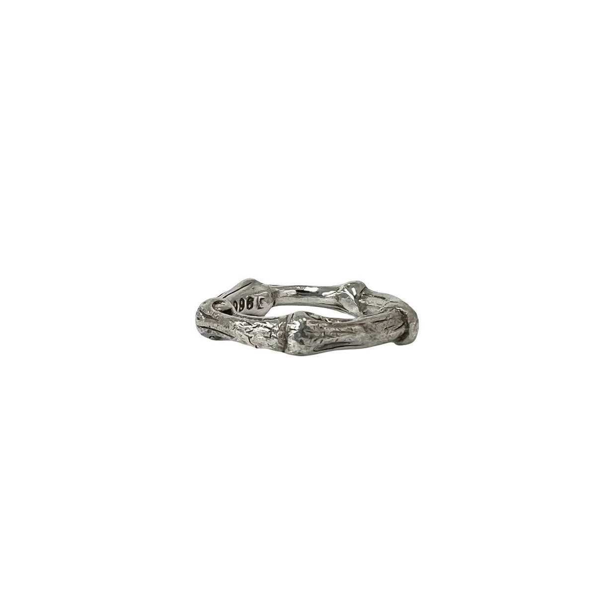 Tiffany & Co Vintage Bamboo Ring 925 Sterling Silver — view 6