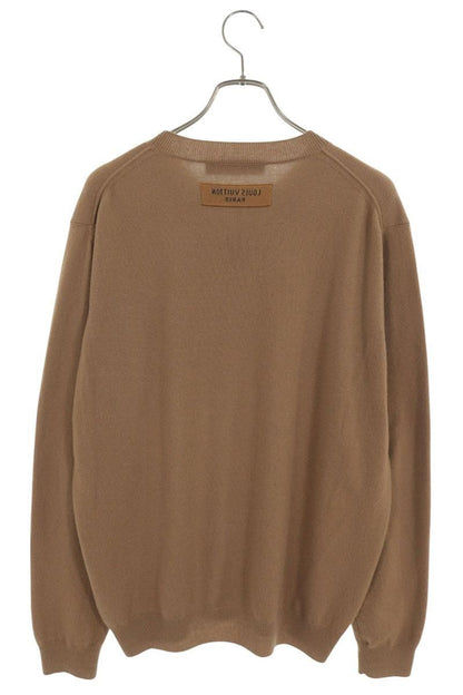 Louis Vuitton Jze Inside Out Neck Logo Cashmere Knit Sweater — view 2