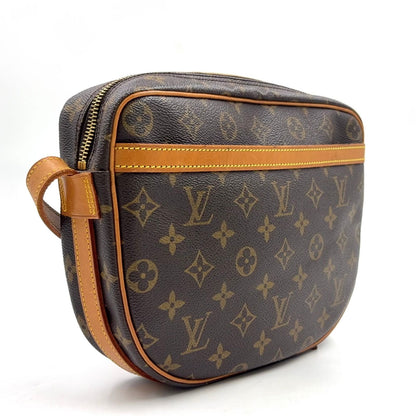Louis Vuitton Jeune Fille GM Monogram Leather Brown Light Shoulder Bag Gold — view 2