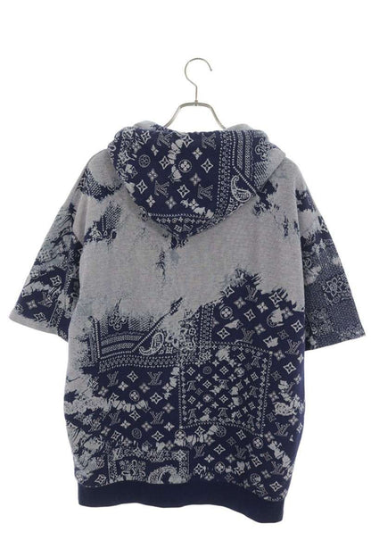 Louis Vuitton Monogram Bandana Short Sleeve Hoodie XL — view 2