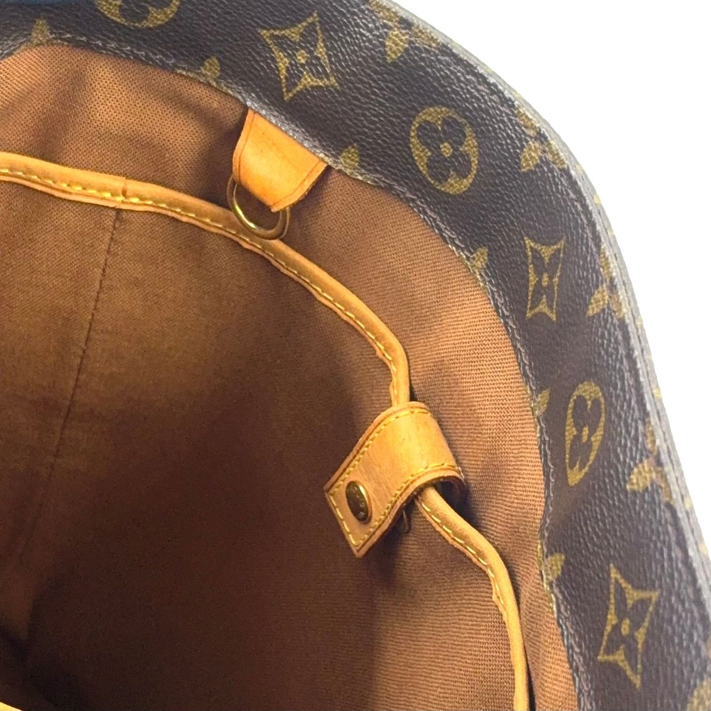 Louis Vuitton Vavin GM Monogram Leather Brown Light Tote Bag Gold — view 6