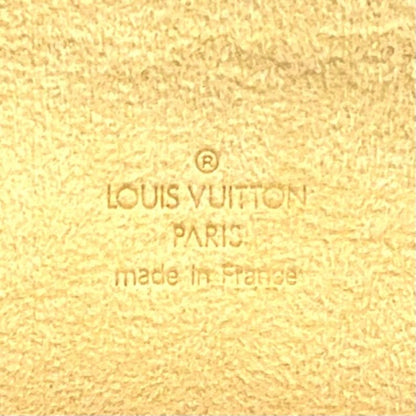 Louis Vuitton Pochette Twin PM XS Leather Brown Light Shoulder Bag Gold — view 4