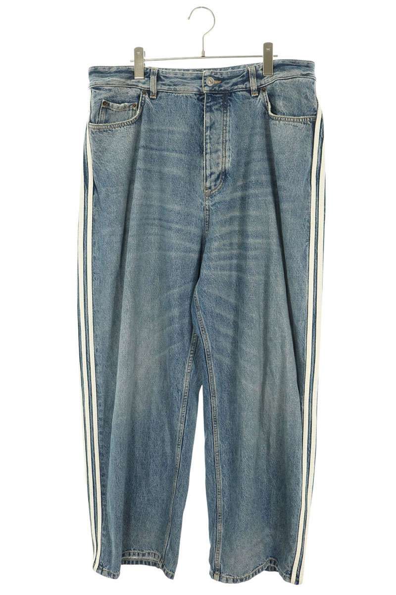 Balenciaga Adidas Side Line Baggy Denim Pants