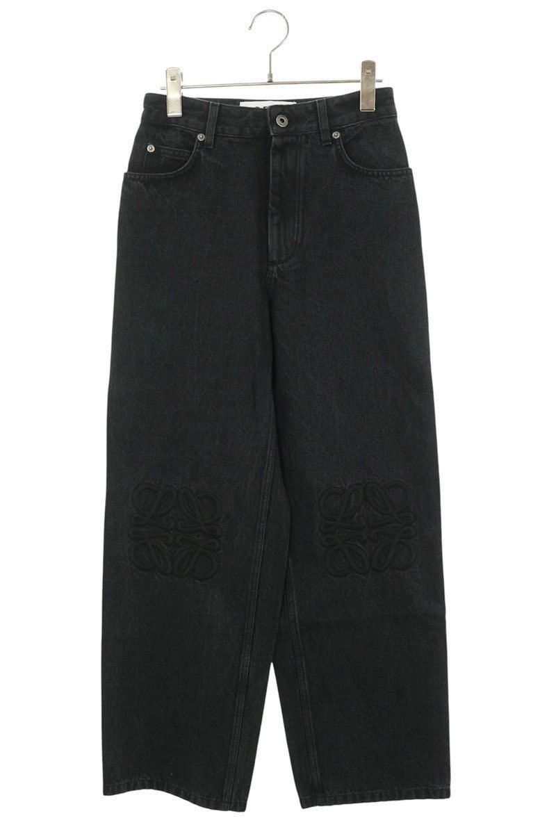 Loewe Anagram Embroidery Denim Pants 32