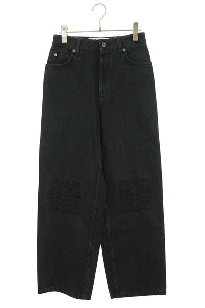Loewe Anagram Embroidery Denim Pants 32