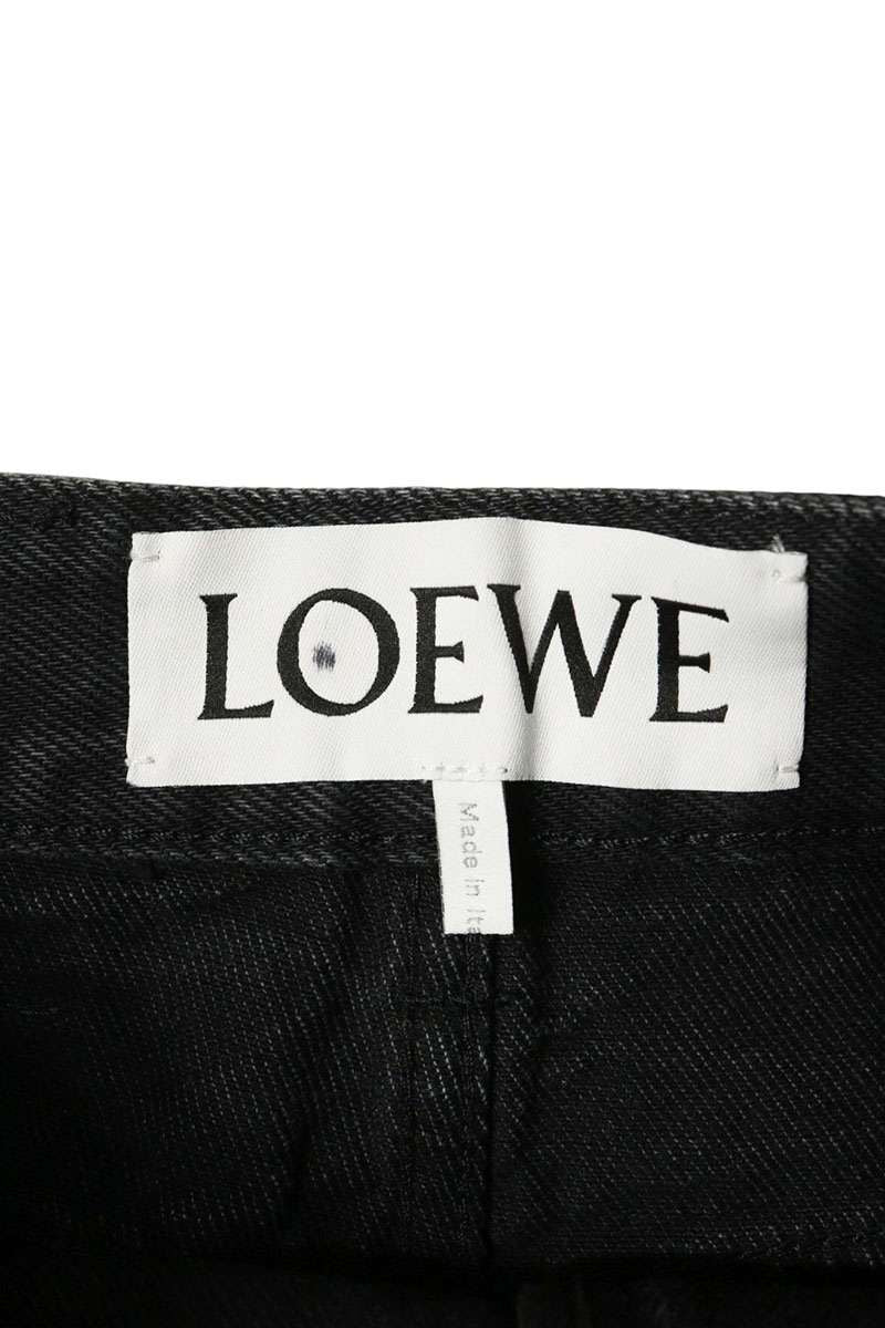 Loewe Anagram Embroidery Denim Pants 32 — view 3