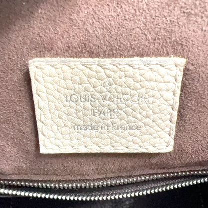 Louis Vuitton Babylon Chain BB Mahina Calfskin Beige Handbag Silver — view 4