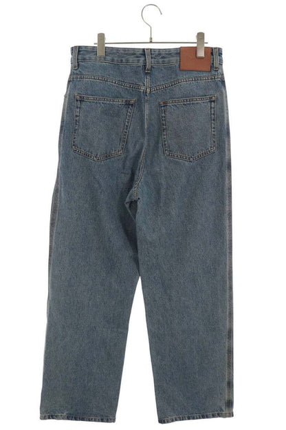 Loewe Anagram Embroidery Baggy Denim Pants 46 — view 2