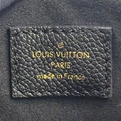 Louis Vuitton Speedy Bandouliere 25 Gray Leather Black Handbag Gold — view 4