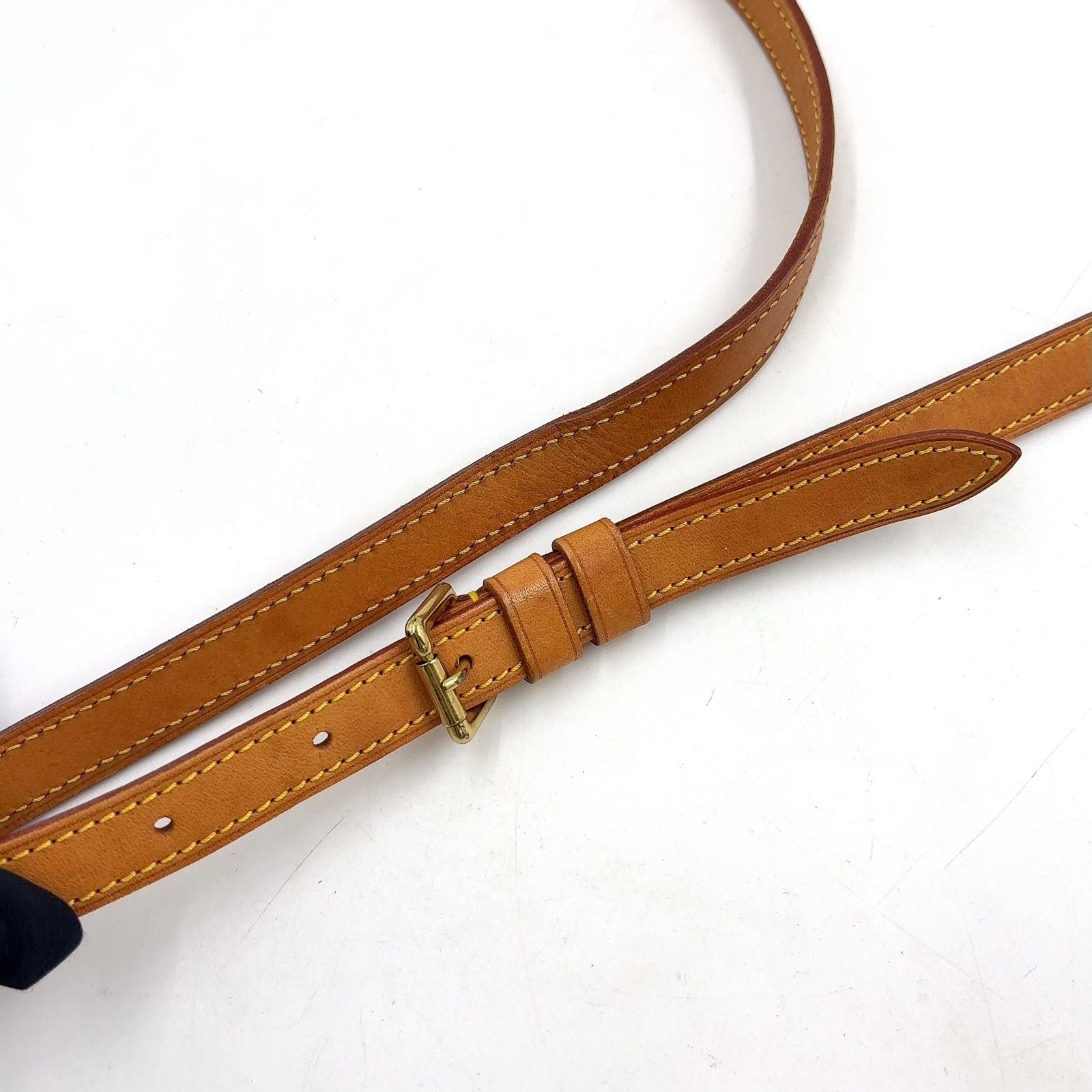 Louis Vuitton Musette Salsa Short Strap Monogram Leather Brown Light Shoulder — view 5