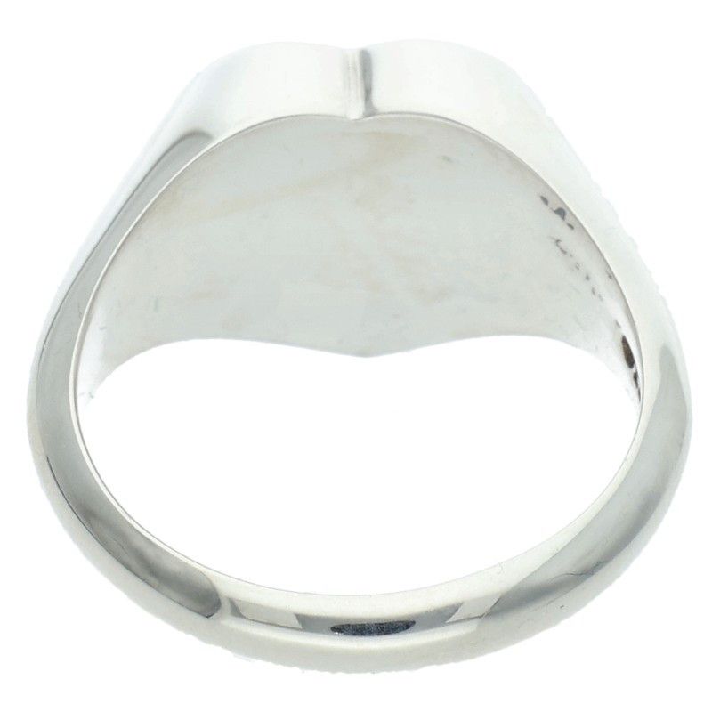 Tiffany & Co Return to Tiffany Heart Silver Signet Ring — view 2