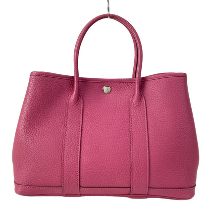 Hermes Tote Bag Garden Party TPM Tosca Silver
