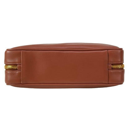 Miu Miu Handbag Beau Leather Bag Cognac Brown Gold — view 5