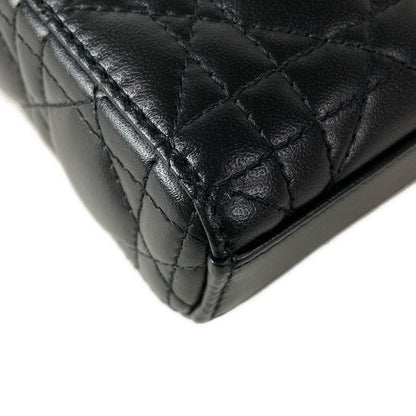 Dior Handbag Lady D-joy Bag Micro Black Gold Cannage — view 7