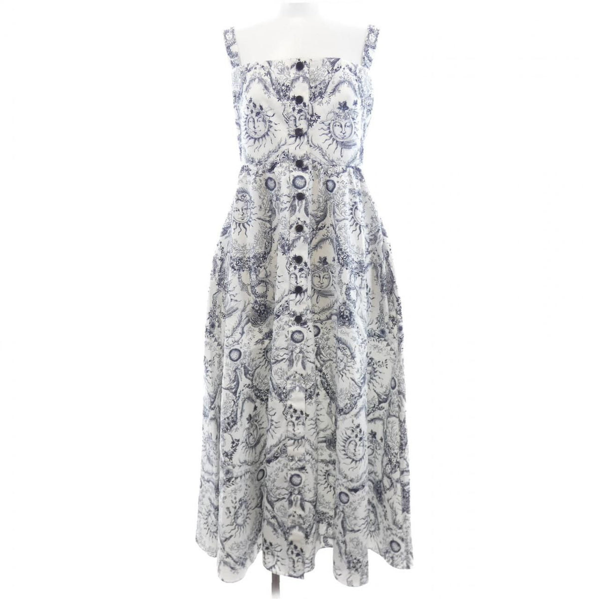 Dior Dioriviera Flare Midi Dress