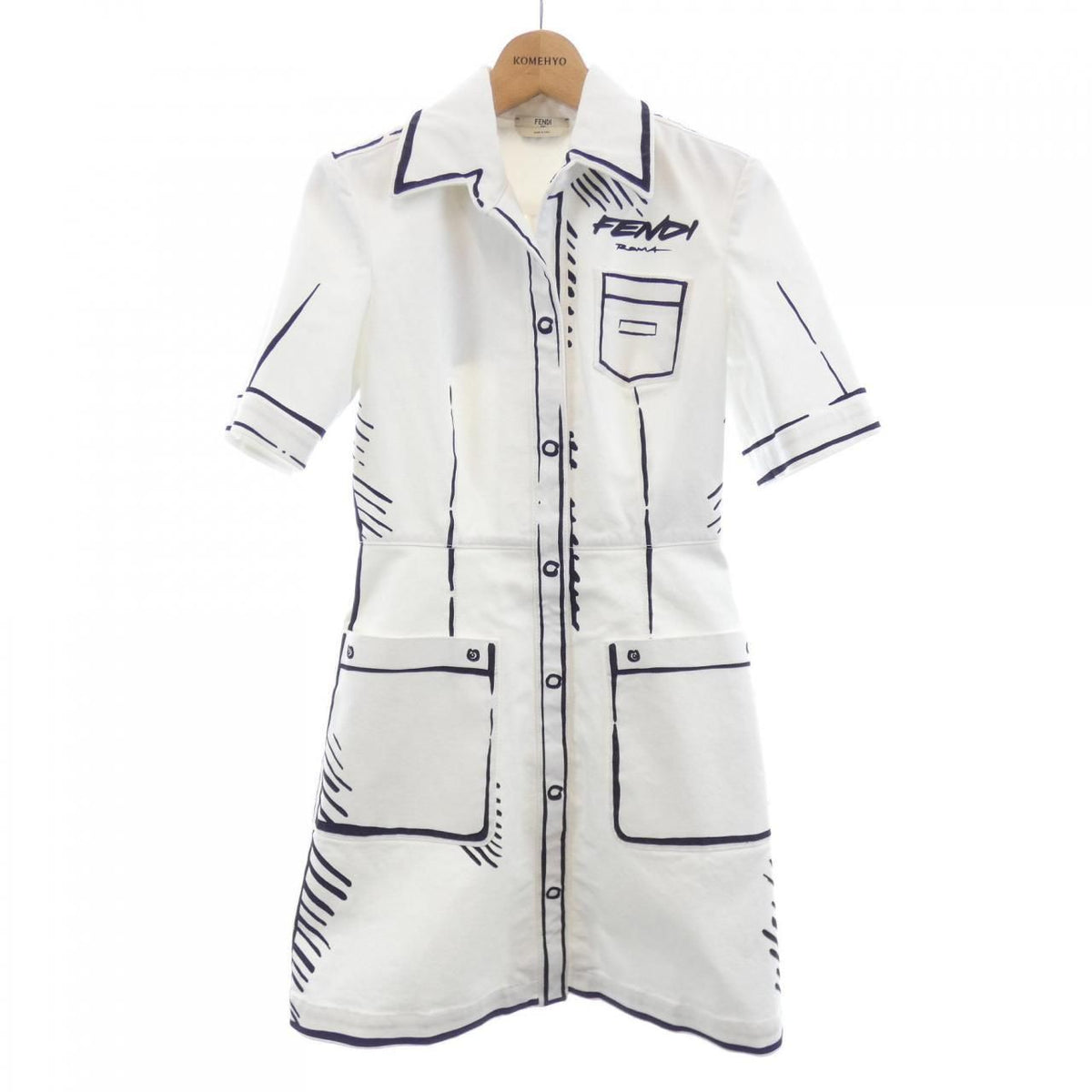 Fendi Dress White