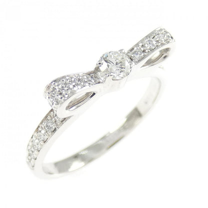 Chanel Ribbon Ring White Gold