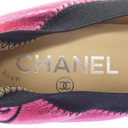 Chanel Pumps Heel Black — view 6