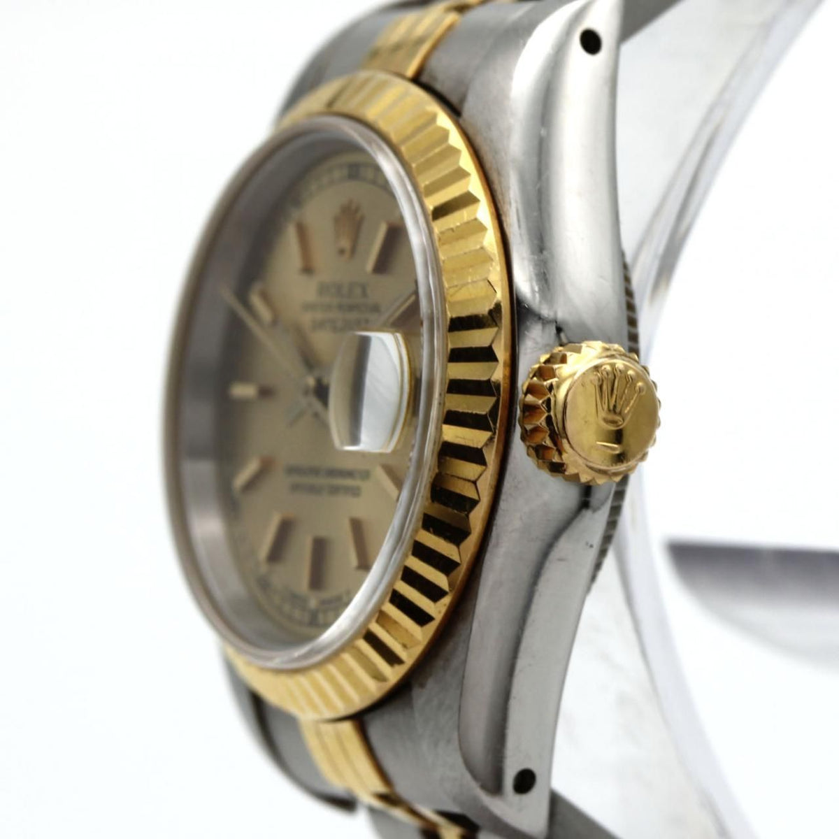 Rolex Datejust Stainless Steel Yellow Gold Automatic — view 3