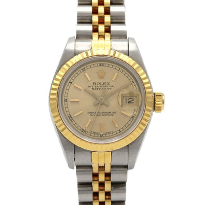Rolex Datejust Stainless Steel Yellow Gold Automatic