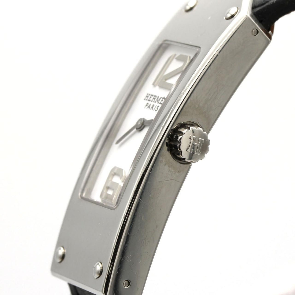 Hermes Kelly 2 SS Quartz Watch — view 3