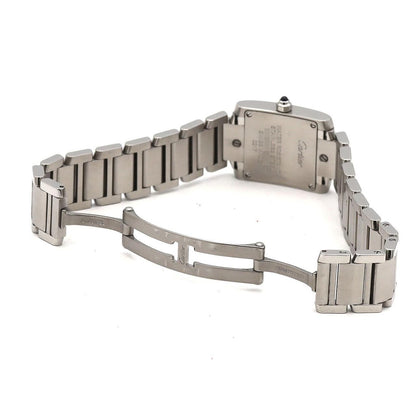 Cartier Tank Francaise SM SS Quartz Watch — view 6