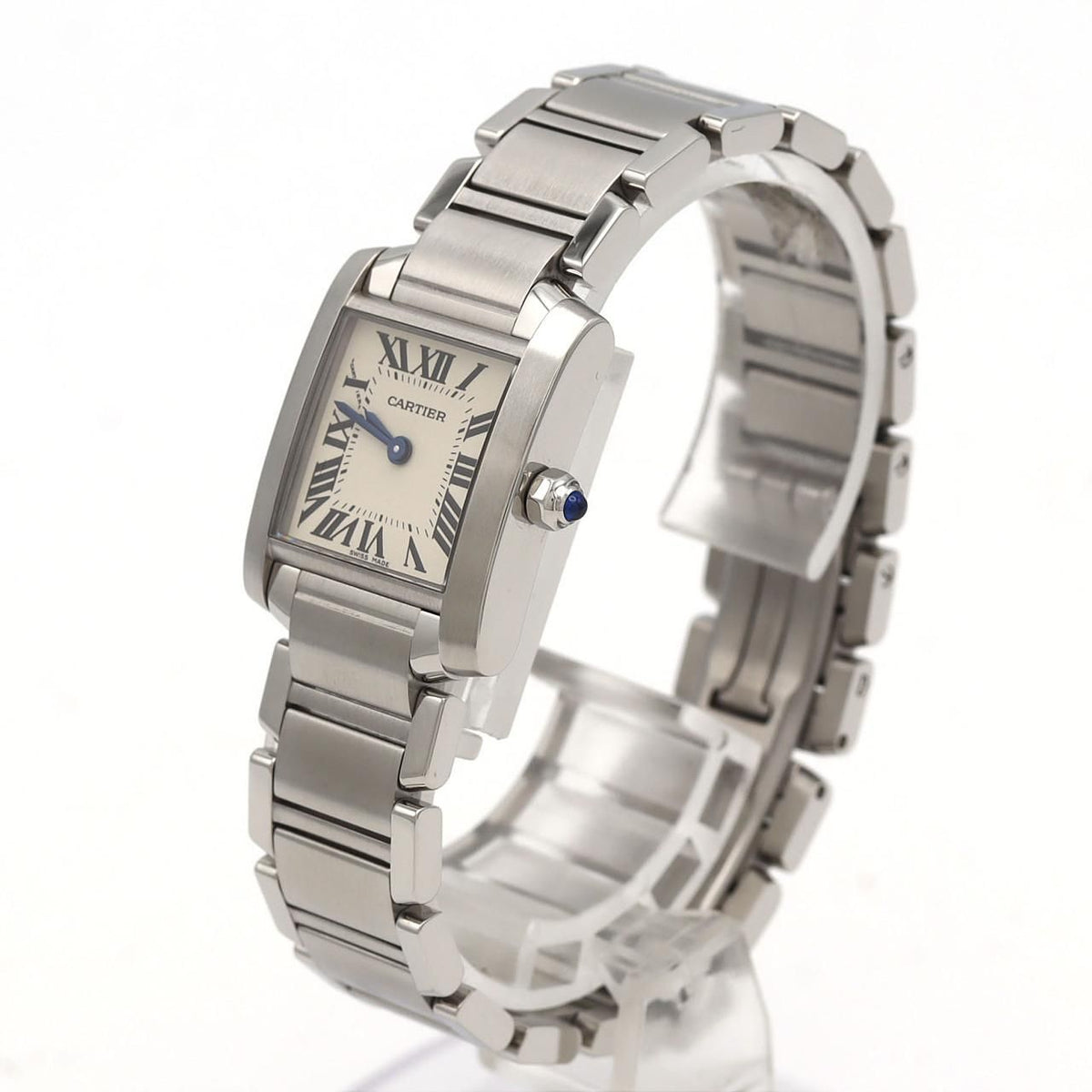 Cartier Tank Francaise SM SS Quartz Watch — view 2