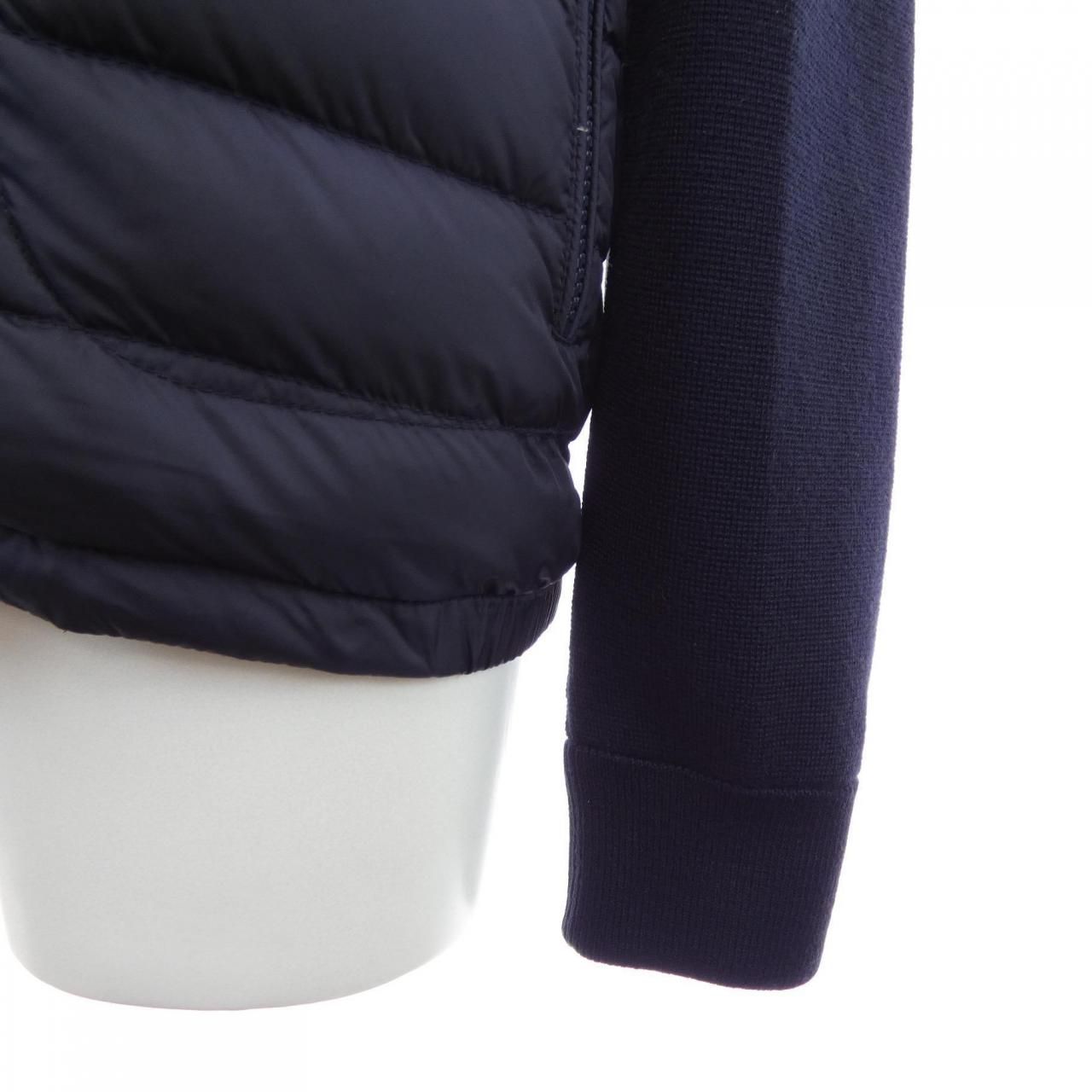 Moncler Down Jacket Navy — view 8