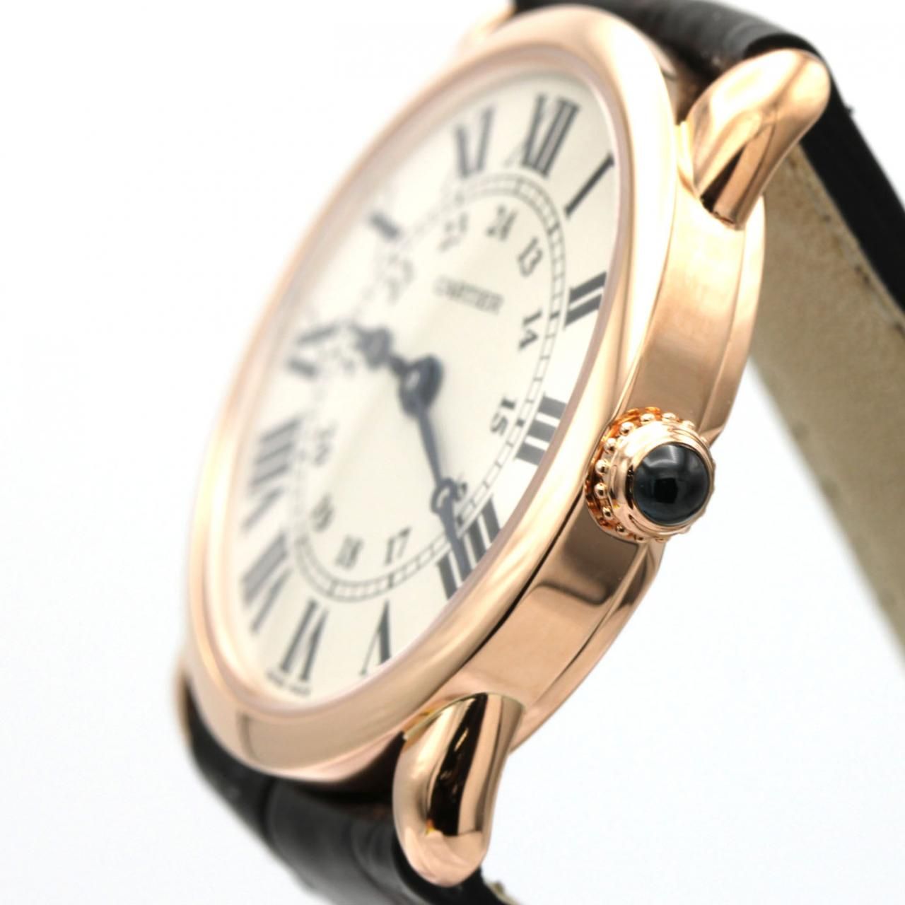 Cartier Ronde LC PG RG Quartz Watch — view 3