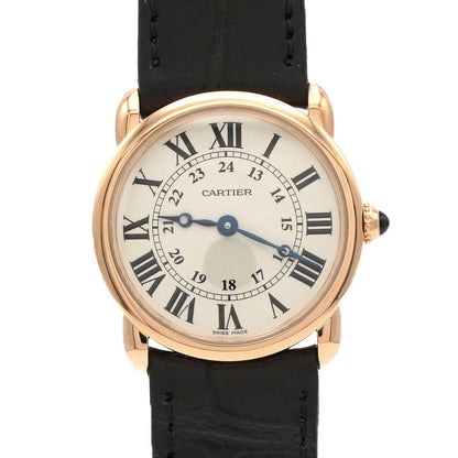 Cartier Ronde LC PG RG Quartz Watch