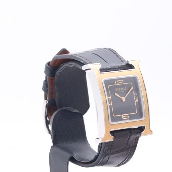 Hermes H Watch Black Dial — view 2