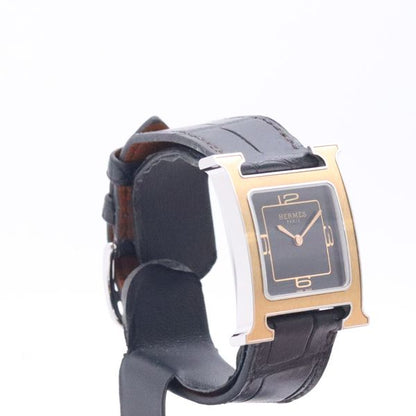 Hermes H Watch Black Dial — view 2