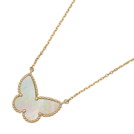 Van Cleef & Arpels Necklace Lucky Alhambra Papillon Mother of Pearl 18K