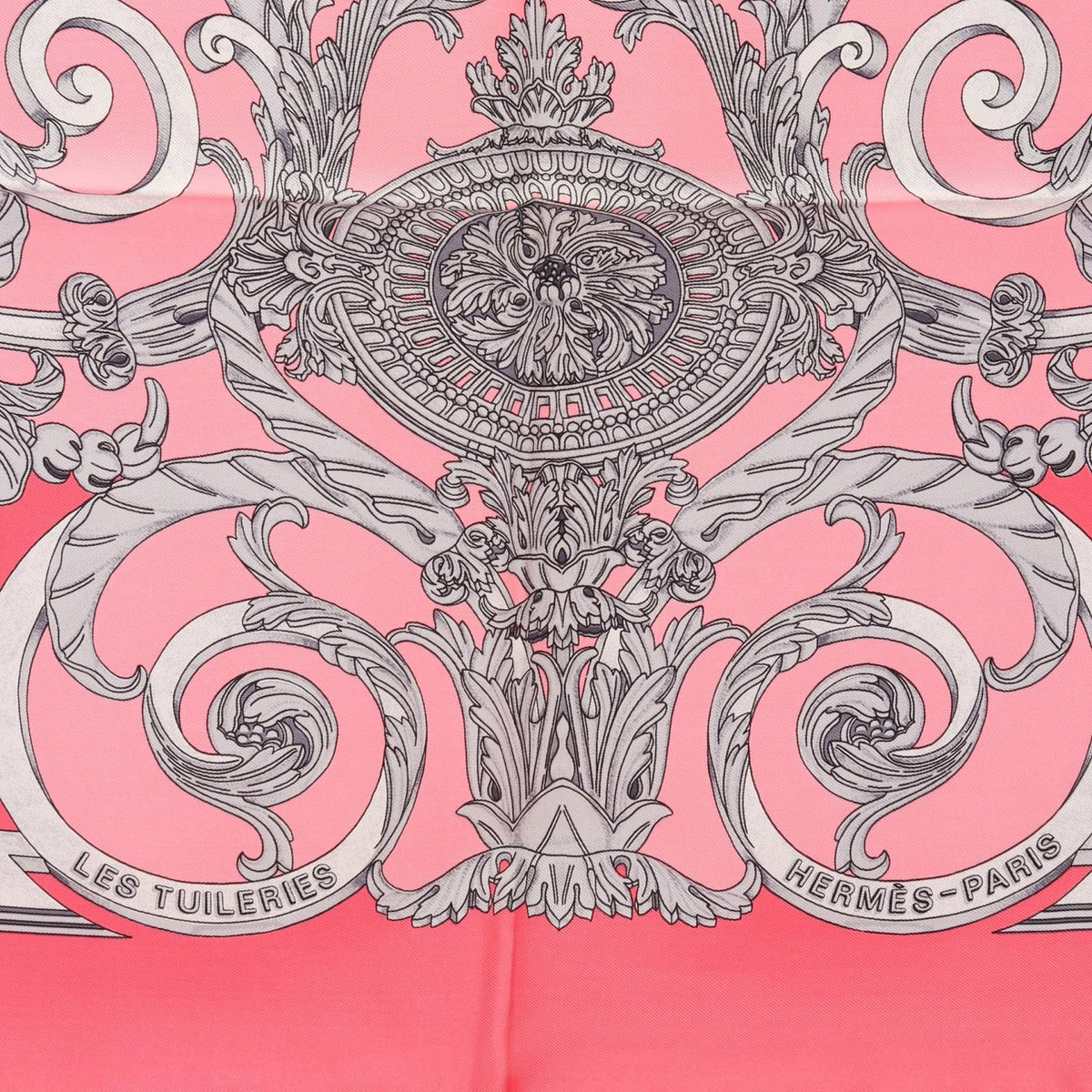 Hermes Scarf Carre 90 les Tuileries Silk — view 4